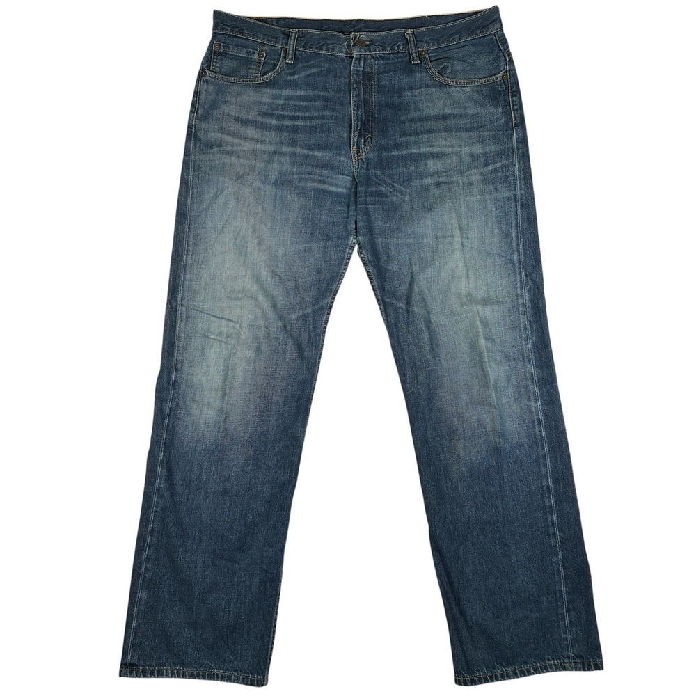 Levi's 569 Men's 38x34 (33 actual) Blue Jeans Loose Straight Baggy Denim